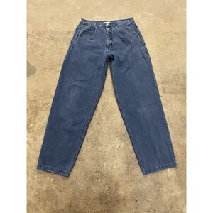 Vintage Guess 10075 Jeans Mens 34x32 Medium Wash Blue Relaxed Tapered Zip Fly